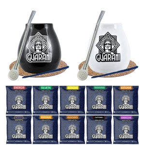 Yerba mate-sæt 10 x 50g