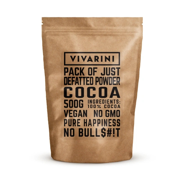 Vivarini – Alkaliseret kakao mørk (pulver) 0,5 kg