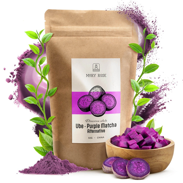 Sæt med farverige matchaer: Blue Matcha + Purple Matcha