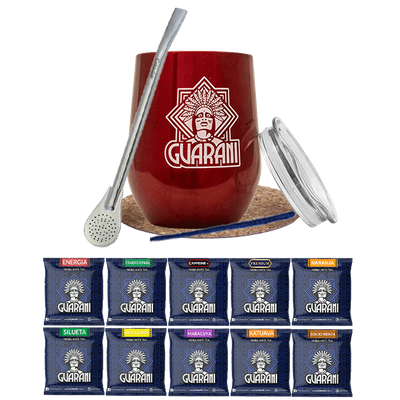 Kæmpe Yerba Mate MIX STARTSÆT 10 x 50 g