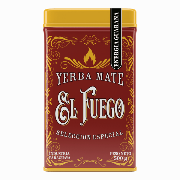 Yerbera – Metaldåse + El Fuego Energia Guarana 0,5 kg