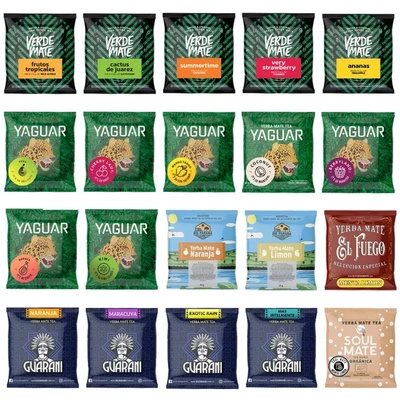 Yerba Mate BEDST TIL START 20x50g KUN FRUGT