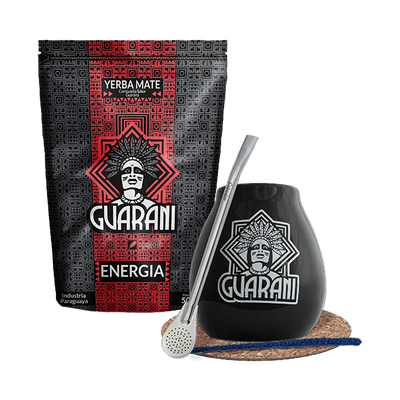 Sæt Yerba Mate Guarani Energia 0,5kg