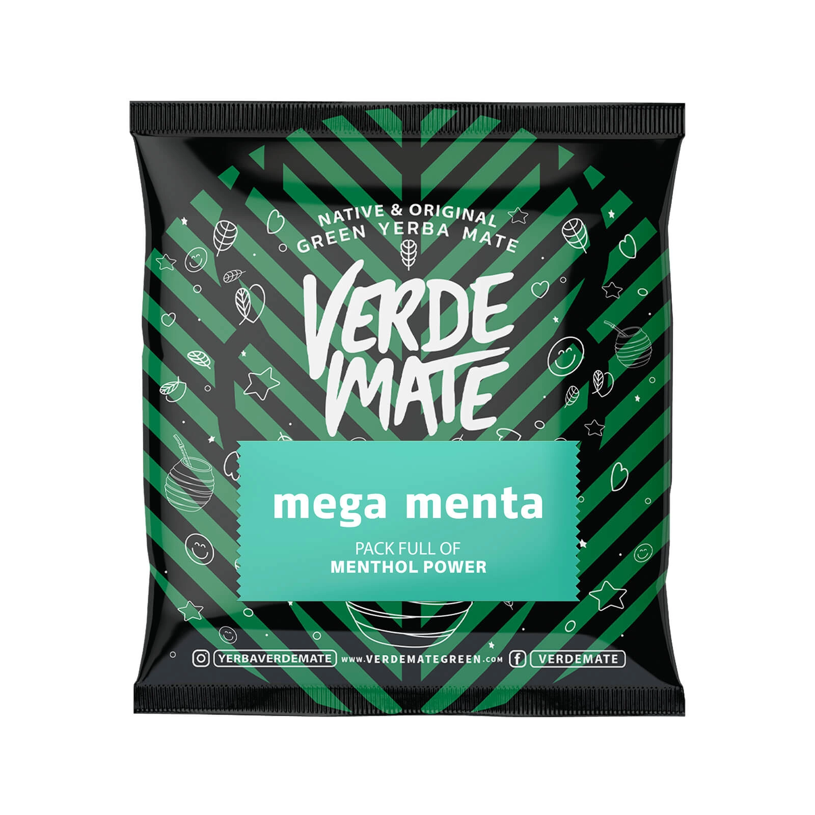 Verde Mate Green Mega Menta - packaging