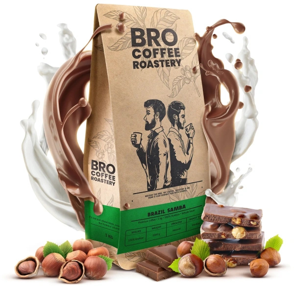 Sæt Bro Coffee Roastery Brazil Samba + Brazil Cerrado 2x1kg (2kg)