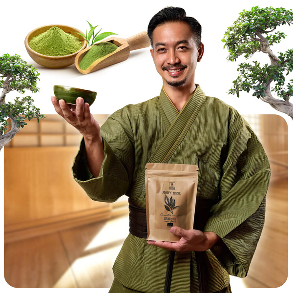 Mary Rose – Japansk Matcha Grøn Te (BIO) 500 g