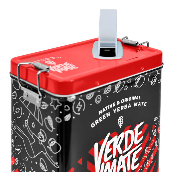 Yerbera – Metaldåse + Verde Mate Green Energia Guarana 0,5 kg
