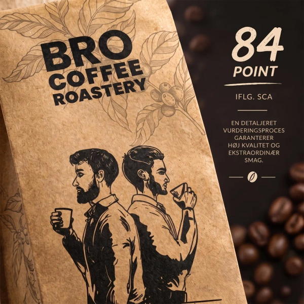 Bro Coffee Roastery – Helbønnekaffe Brazil Samba Premium 1kg