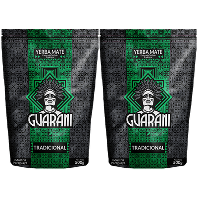 Yerba Mate-sæt GUARANI Elaborada 2x500g = 1kg