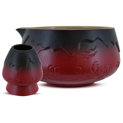 Sæt med tilbehør til brygning af matcha-te