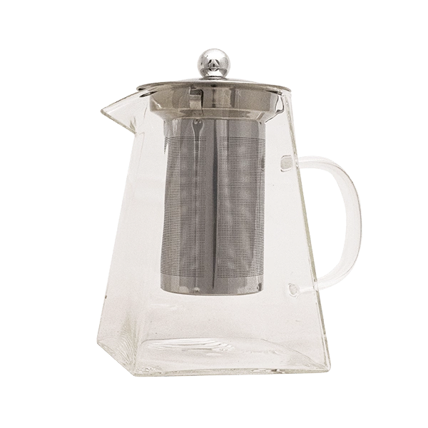 Glaskande med tesi i rustfrit stål 950 ml