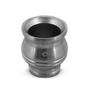 TermoColador – termokop til yerba mate – 190 ml (sølv)