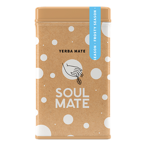 Yerbera – Metaldåse + Soul Mate Orgánica Frosty Season 0,5 kg
