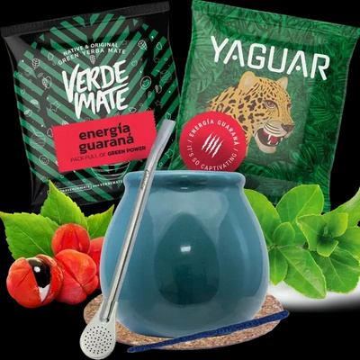 Yerba Verde Mate Matero Bombilla Tilbehørssæt