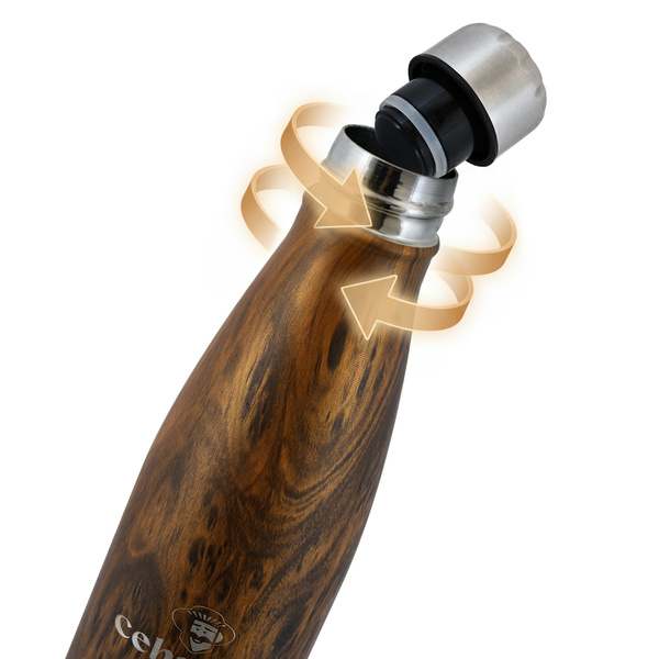 Cebador termoflaske 500 ml – træfarve