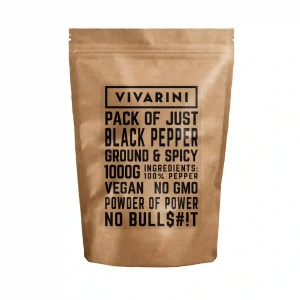 Vivarini - Sort peber (formalet) 1kg