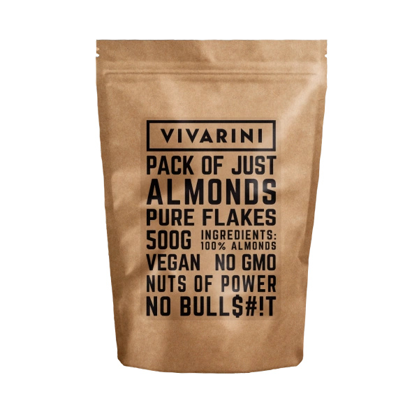 Vivarini - Mandler (flager) 0,5 kg