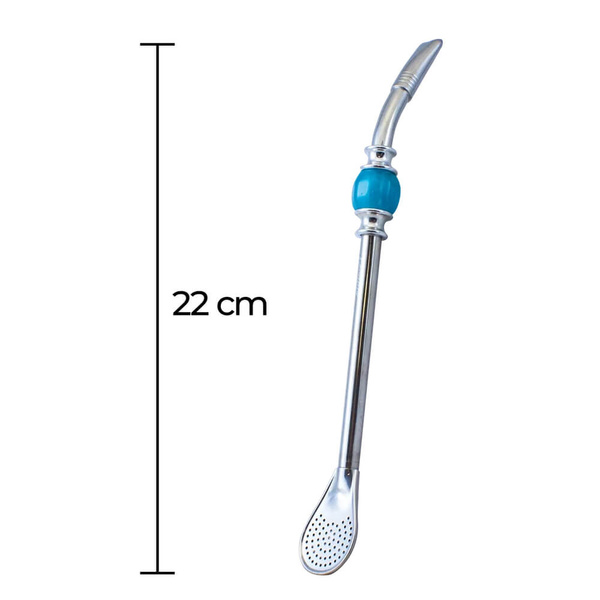 Bombilla Grande med blå sten