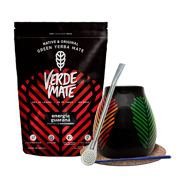 Startsæt Bombilla Mate Cup + mate-te Verde