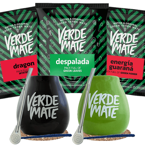 Yerba Mate Sæt til to