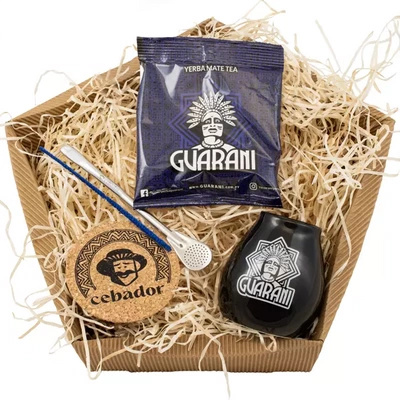 Yerba Mate Guarani startsæt 50g