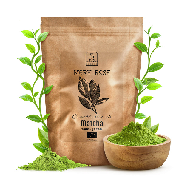 Mary Rose – Japansk Matcha Grøn Te (BIO) 500 g