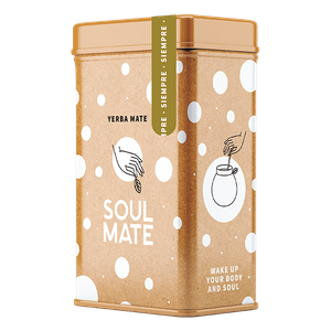 Yerbera – Metaldåse + Soul Mate Orgánica Siempre 0,5 kg