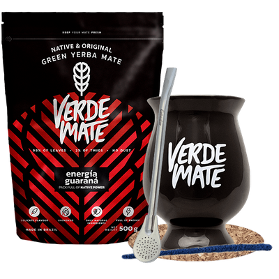 Startsæt Bombilla Mate Cup + mate-te Verde
