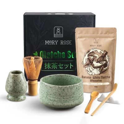 Gavesæt til at tilberede White Matcha