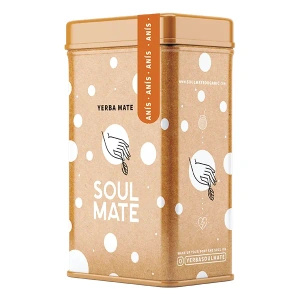 Yerbera – Metaldåse + Soul Mate Orgánica Anís 0,5 kg