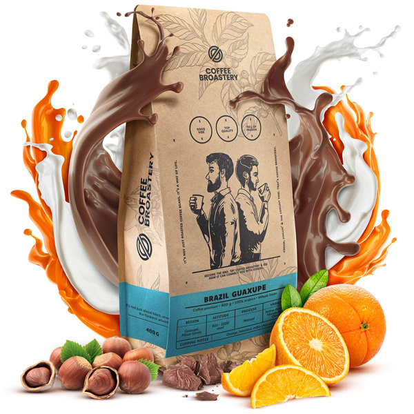 Bro Coffee Roastery - Helbønnekaffe Brazil Guaxupe Premium 400g