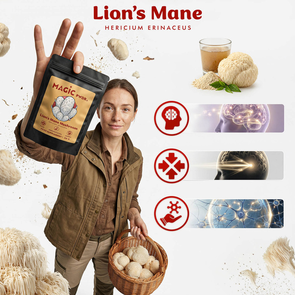 Magic Pwdr – Lion’s Mane – Pindsvinesvamp 30 g