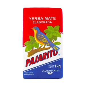 Yerba Mate Elaborada-sæt: El Fuego 1kg + Pajarito 1kg