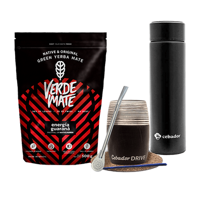 Sæt Yerba Verde Mate 500g 0,5kg Græskar Drive