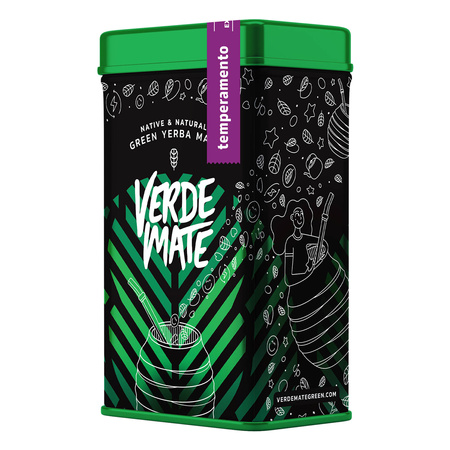 Yerbera - dåse + Verde Mate Green Temperamento 0,5 kg 