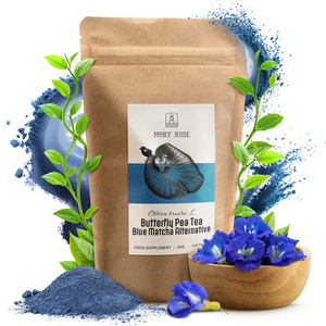 Sæt med farverige matchaer: Blue Matcha + Purple Matcha