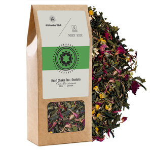 Aromantra x Mary Rose – Hjertechakra-te Anahata (grøn te) 50 g