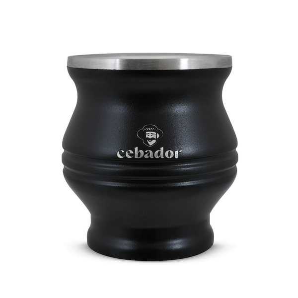 TermoColador – termokop til yerba mate – 190 ml (sort)