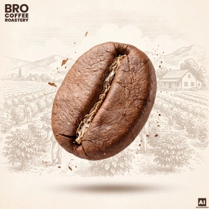 Bro Coffee Roastery – Helbønnekaffe Pure Crema 1 kg