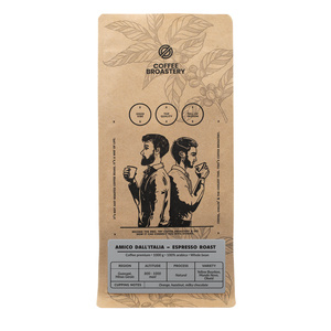 Bro Coffee Roastery - Helbønnekaffe Amico dall'Italia Espresso Roast 1kg