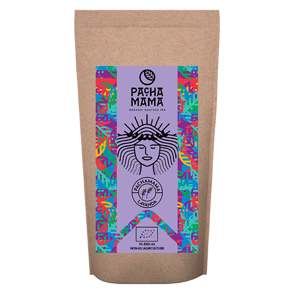 Guayusa Pachamama Lavanda - økologisk certificeret guayusa med lavendel - 250g