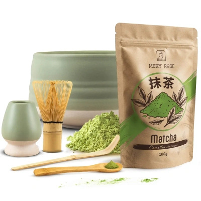 Sæt til brygning af matcha-te