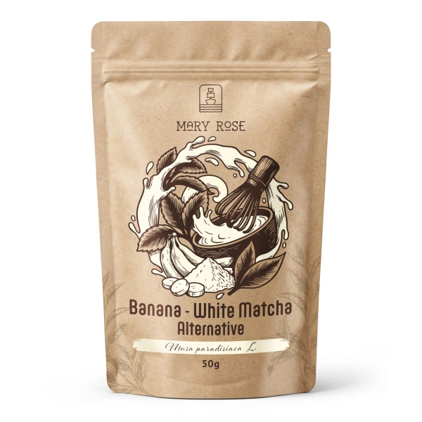 Mary Rose – White Matcha Alternative – Banan (pulver) 50 g