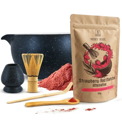 Sæt til at tilberede Red Matcha