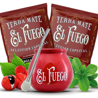 Yerba Mateo-sæt + Bombilla for at komme i gang