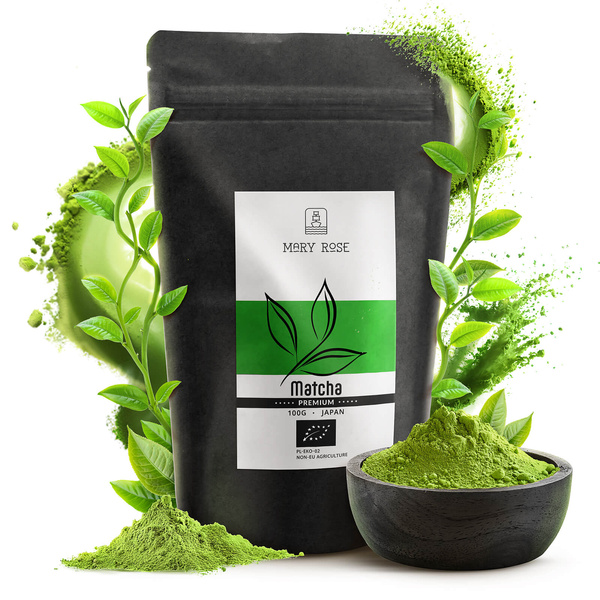Mary Rose – Japansk Matcha Grøn Te (BIO) Premium 100 g