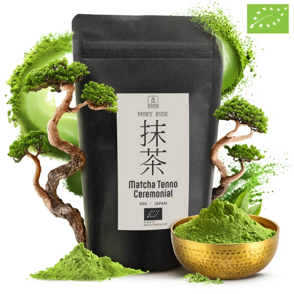 Mary Rose – Japansk Matcha Tenno Grøn Te (BIO) Ceremoniel 50 g