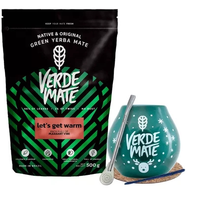 Yerba Verde Mate Let's Get Warm Vintersæt 500g