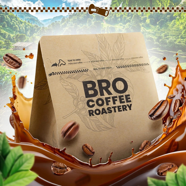 Sæt Bro Coffee Roastery Brazil Samba 2x1kg (2kg)
