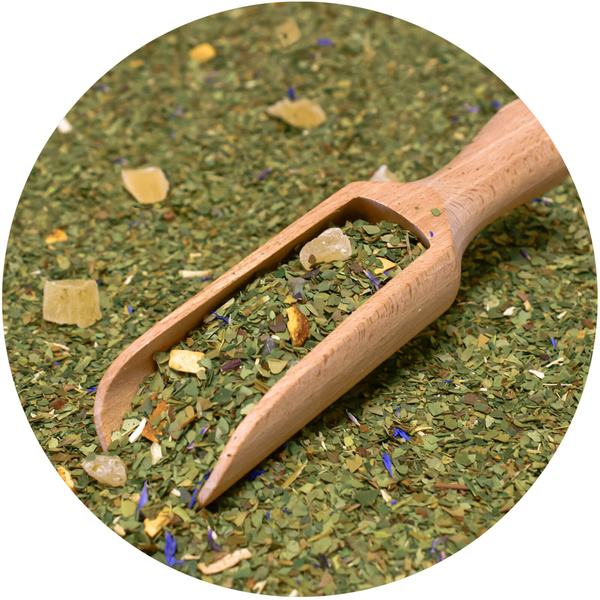 Sæt Yerbera Verde Mate Mas IQ 0,5 kg Palo Santo